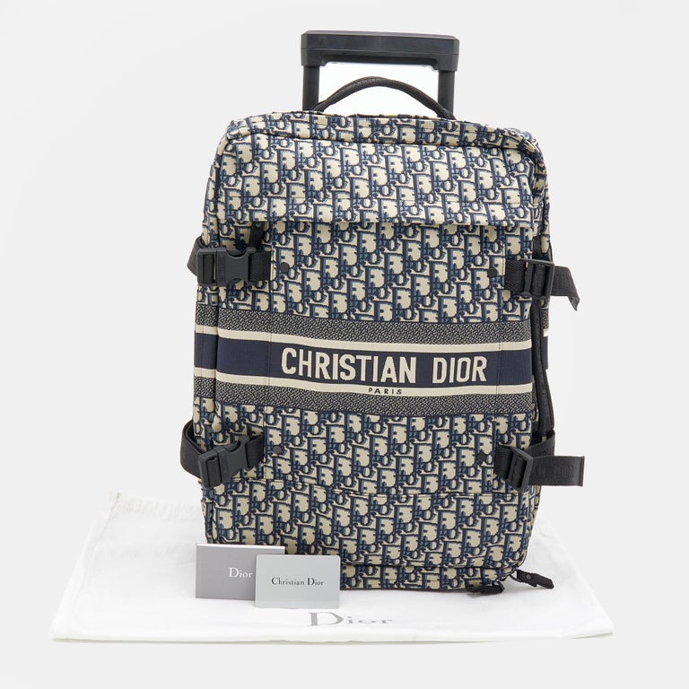 Travel bag Dior Blue in Plastic - 23866485