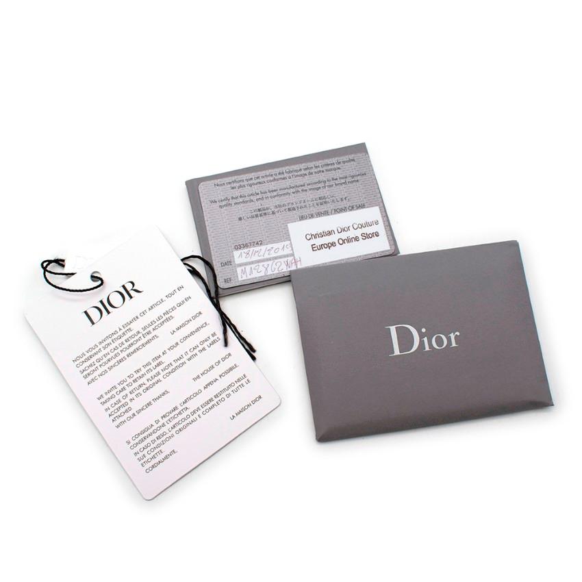 Women's or Men's Dior Navy Blue Camouflage Embroidered Book Tote