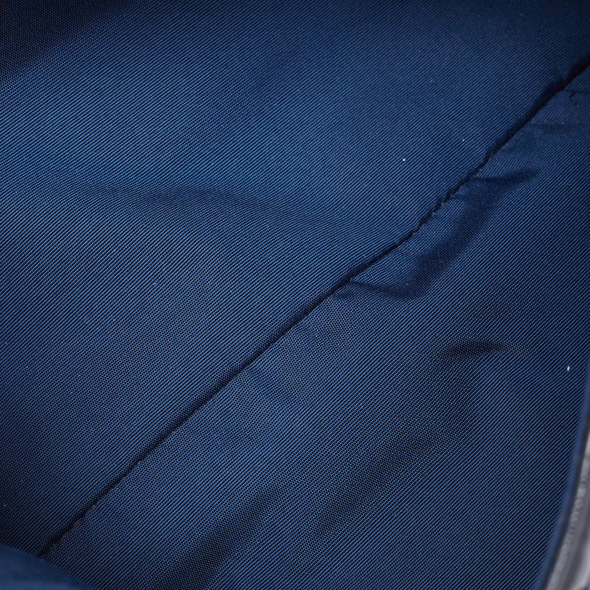 Dior Navy Blue Cannage Patent Leather Miss Dior Shoulder Bag For Sale 5