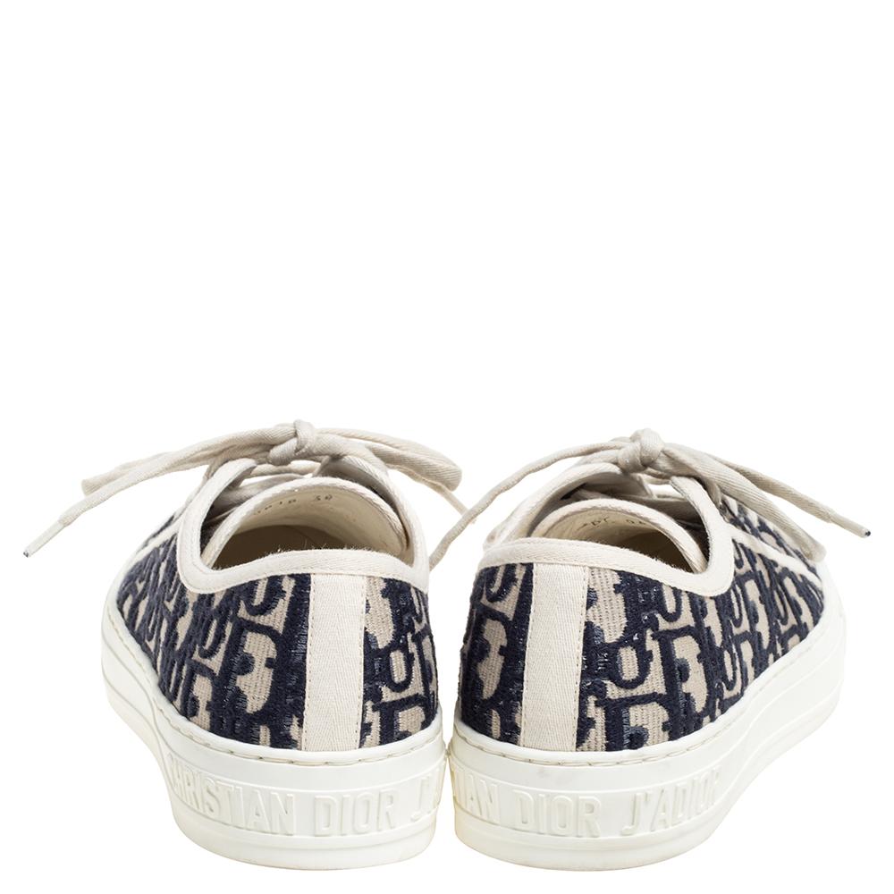 dior sneakers navy blue