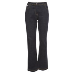 Dior Navy Blue Denim Straight Fit Jeans M Waist 30"