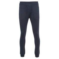 Dior Navy Blue Jersey Jogger Pants M