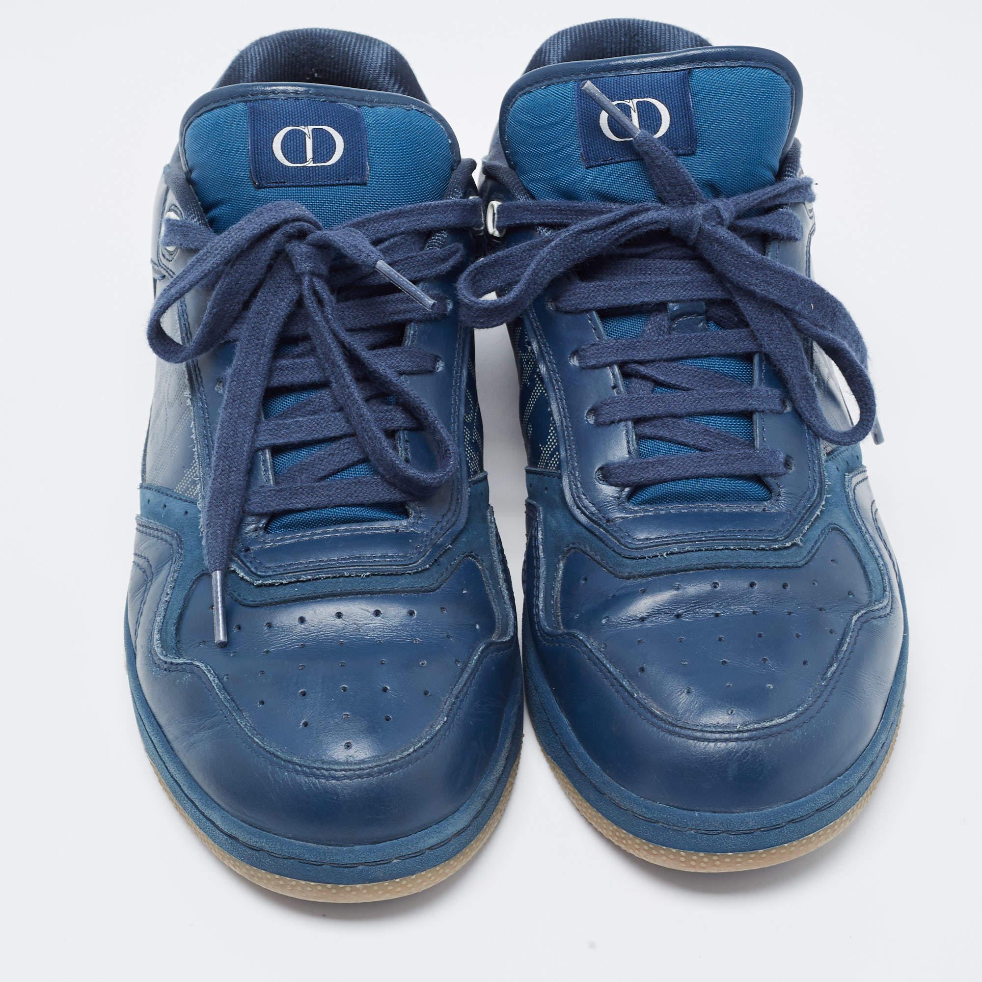 dior navy blue sneakers