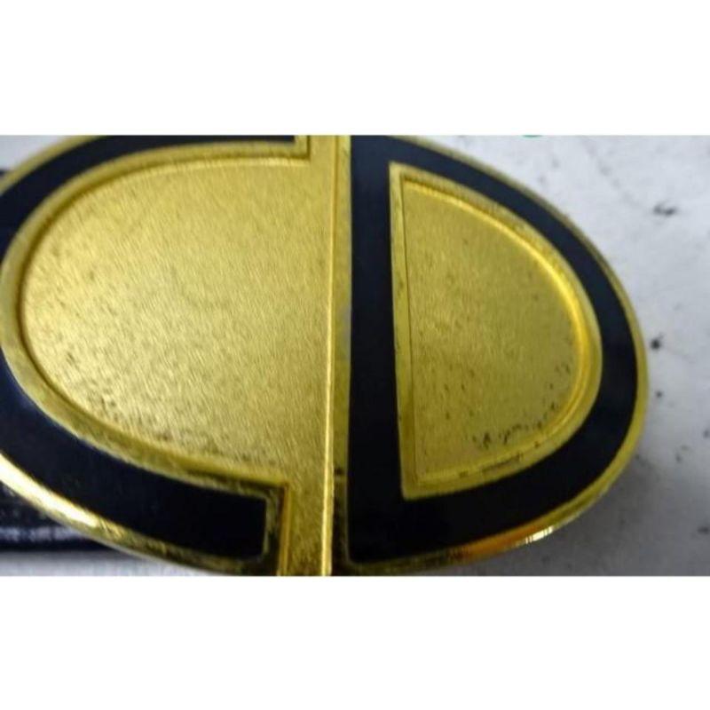 Dior Navy Blue Monogram Trotter CD Logo Belt 861847 4