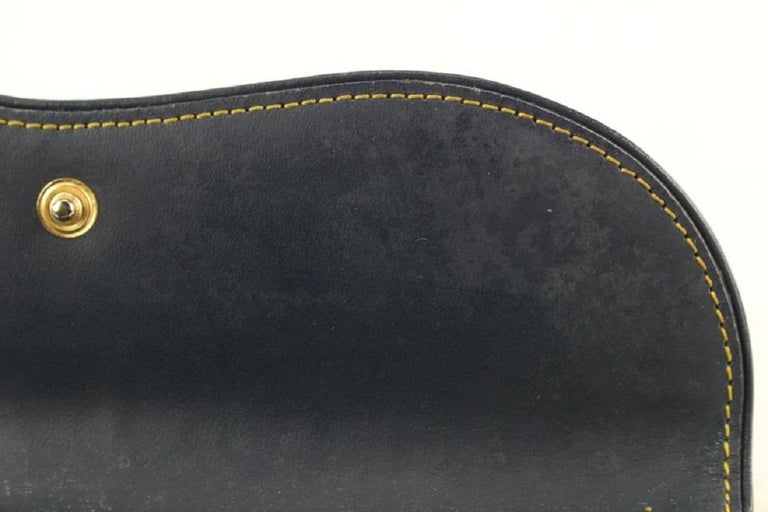Dial hook pk 3940 shoulder bag faux leather navy Blue Black Paisley design