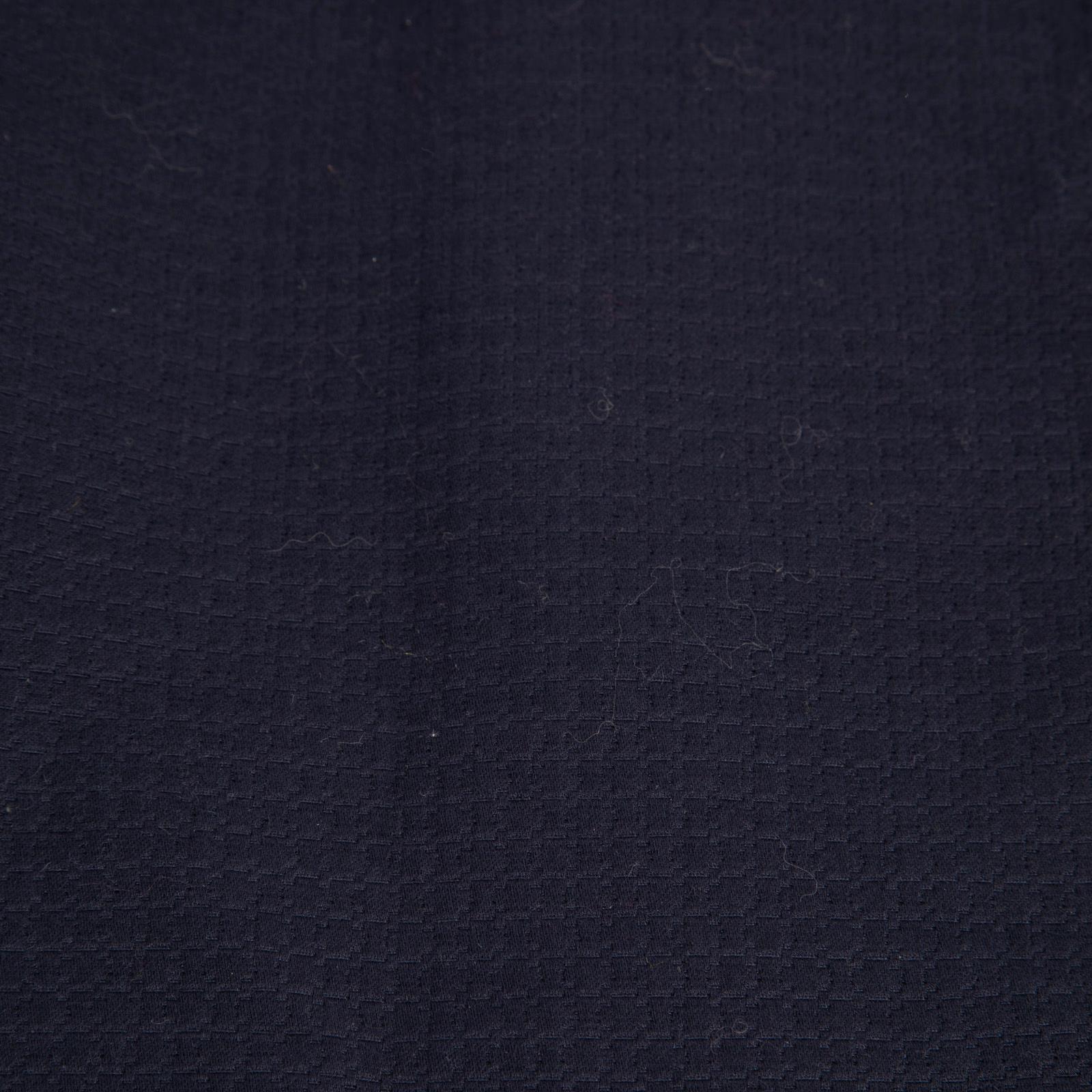 Noir Dior Navy - Robe midi avec manches à nœuds Taille XXL en vente