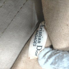 Dior Boston Duffle Bag Monogram Trotter bleu marine  863320