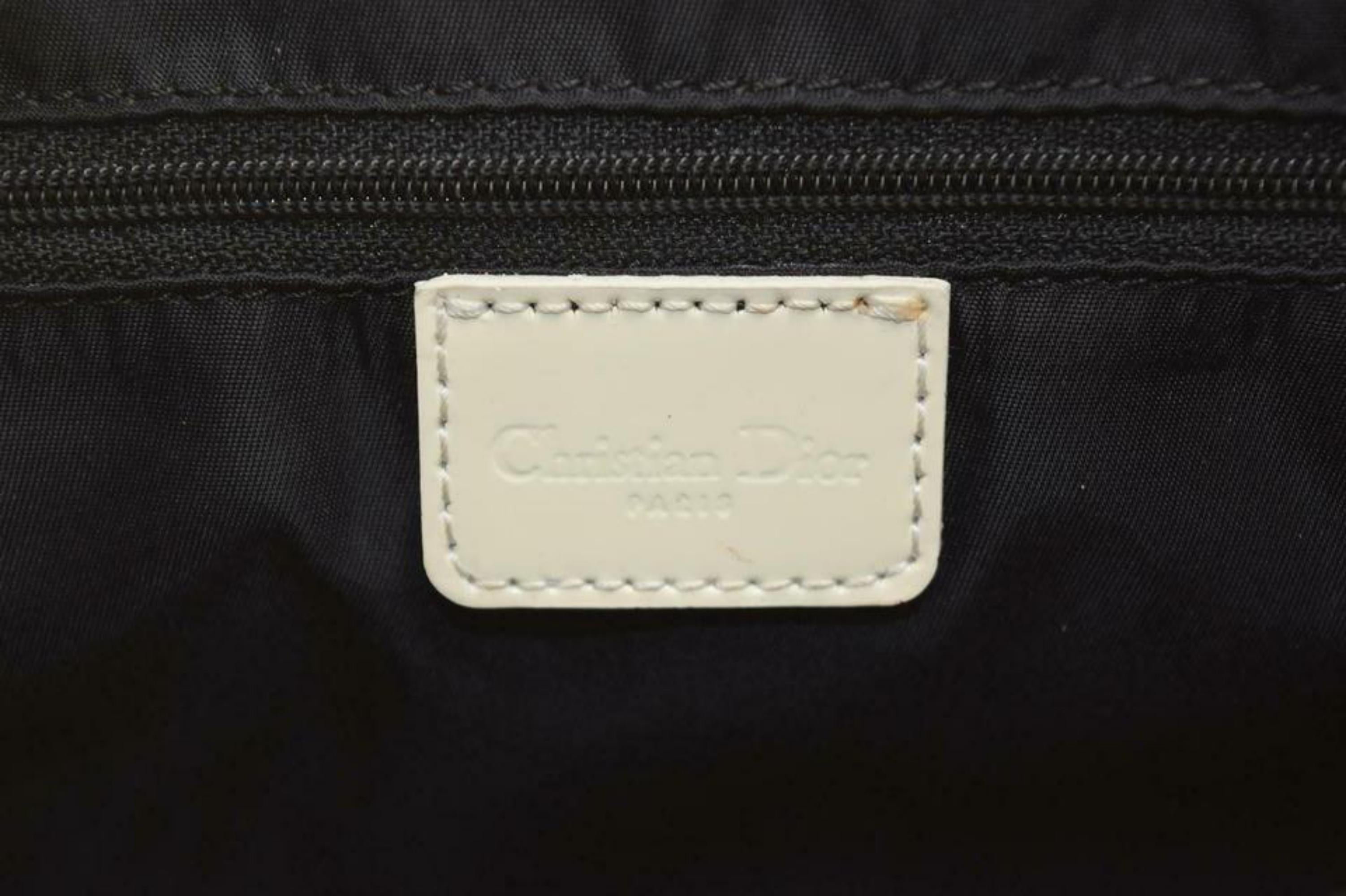 Dior Navy Monogram Trotter  Camera 870384 Blue Coated Canvas Shoulder Bag For Sale 2