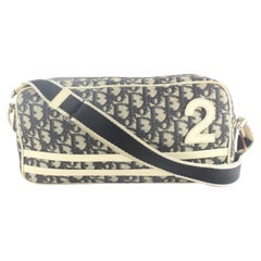 Dior Marineblaue Monogramm Trotter Kameratasche Crossbody Nr. 2 1DD829K