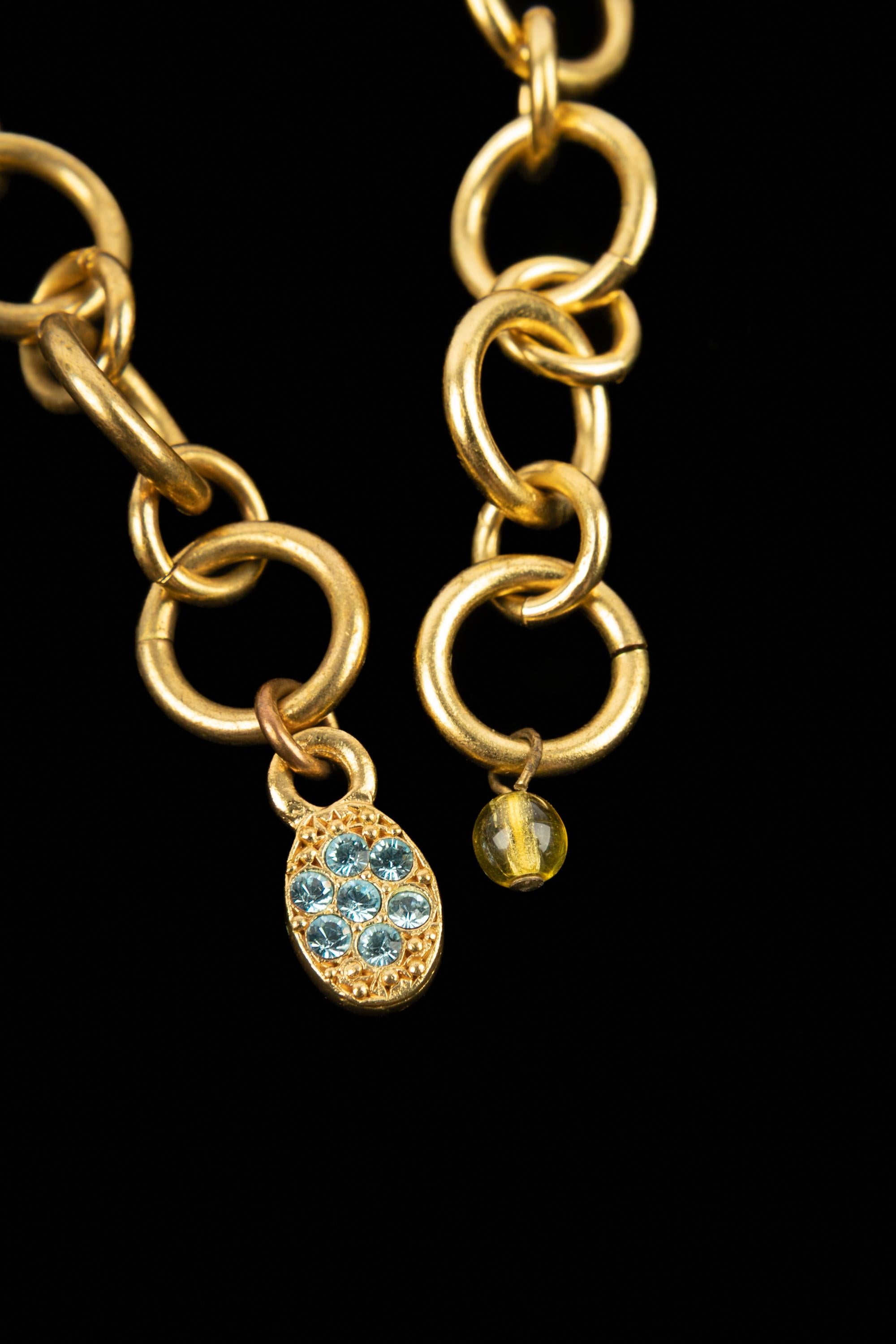 Dior necklace 'Logomania' 2000 For Sale 5