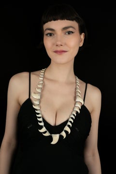 Dior necklace 'shark tooth' by John Galliano circa 2003