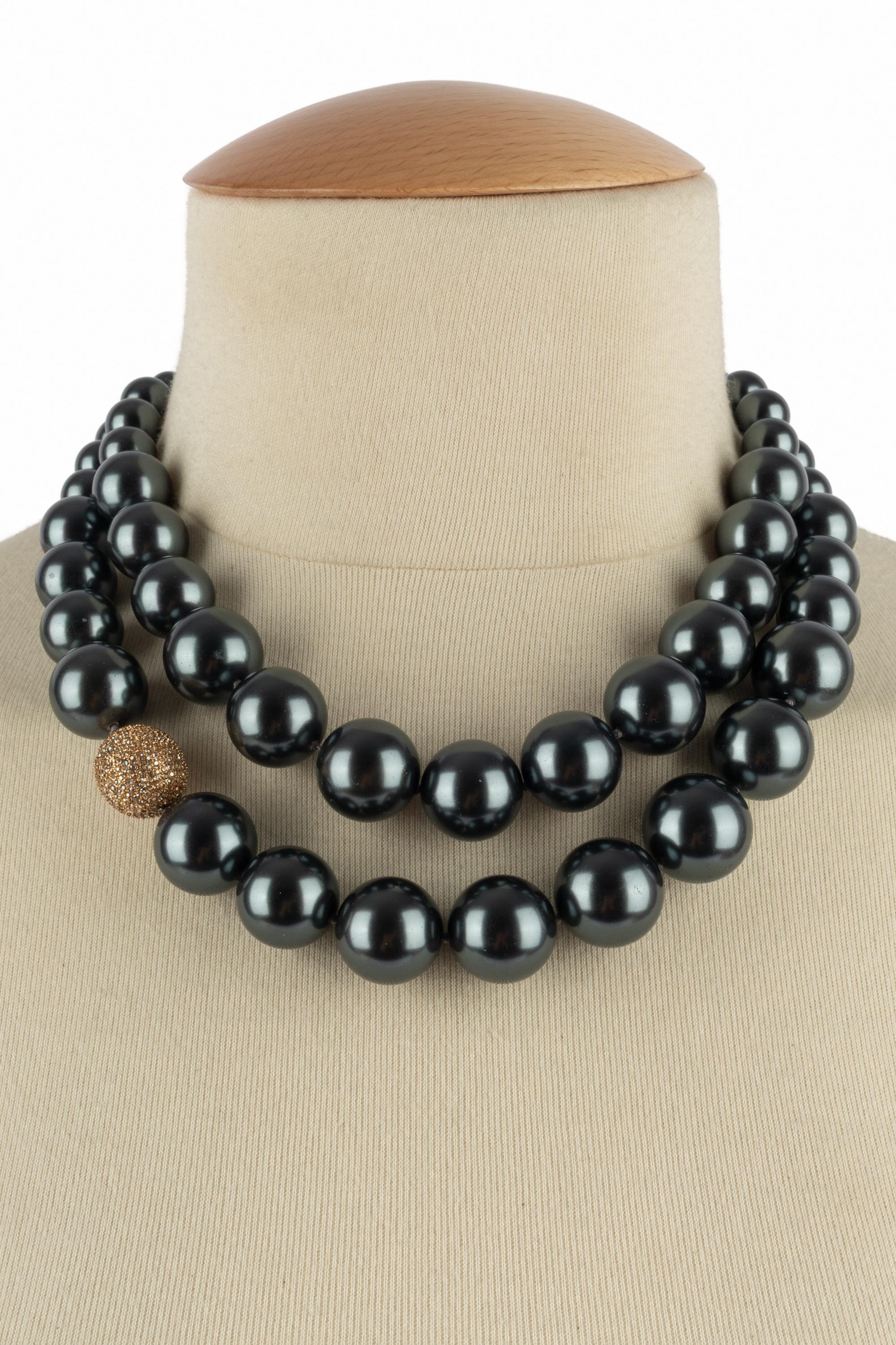 Collier Dior 'snake' (serpent) en vente 6