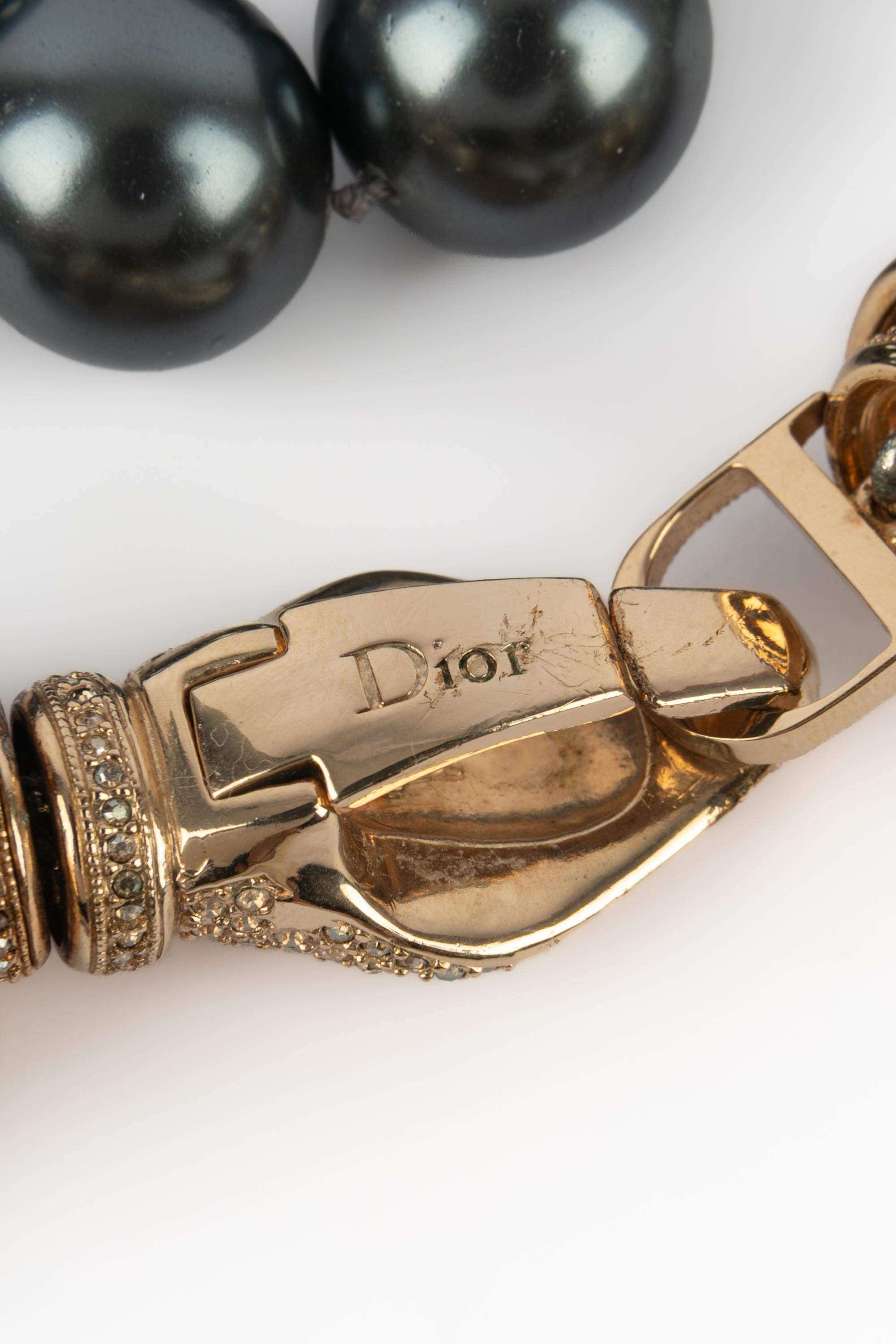 Collier Dior 'snake' (serpent) en vente 2