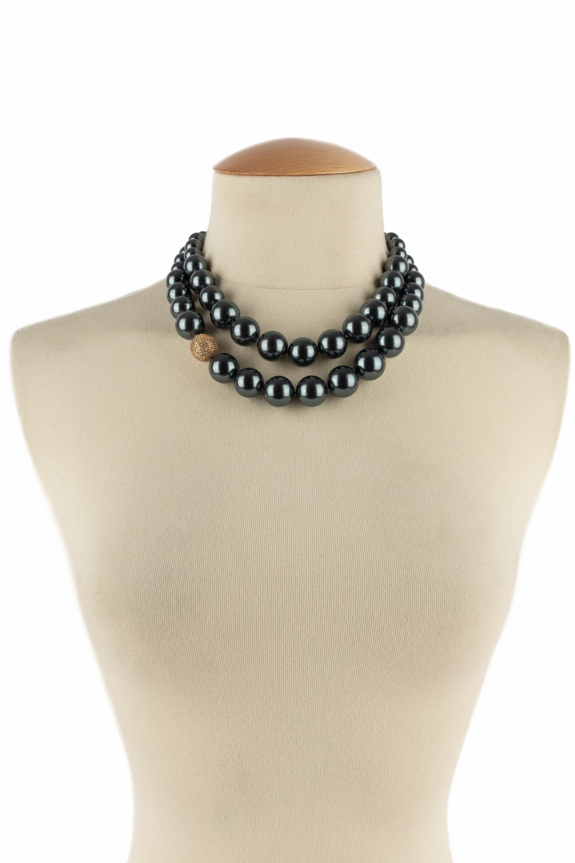 Collier Dior 'snake' (serpent) en vente 5