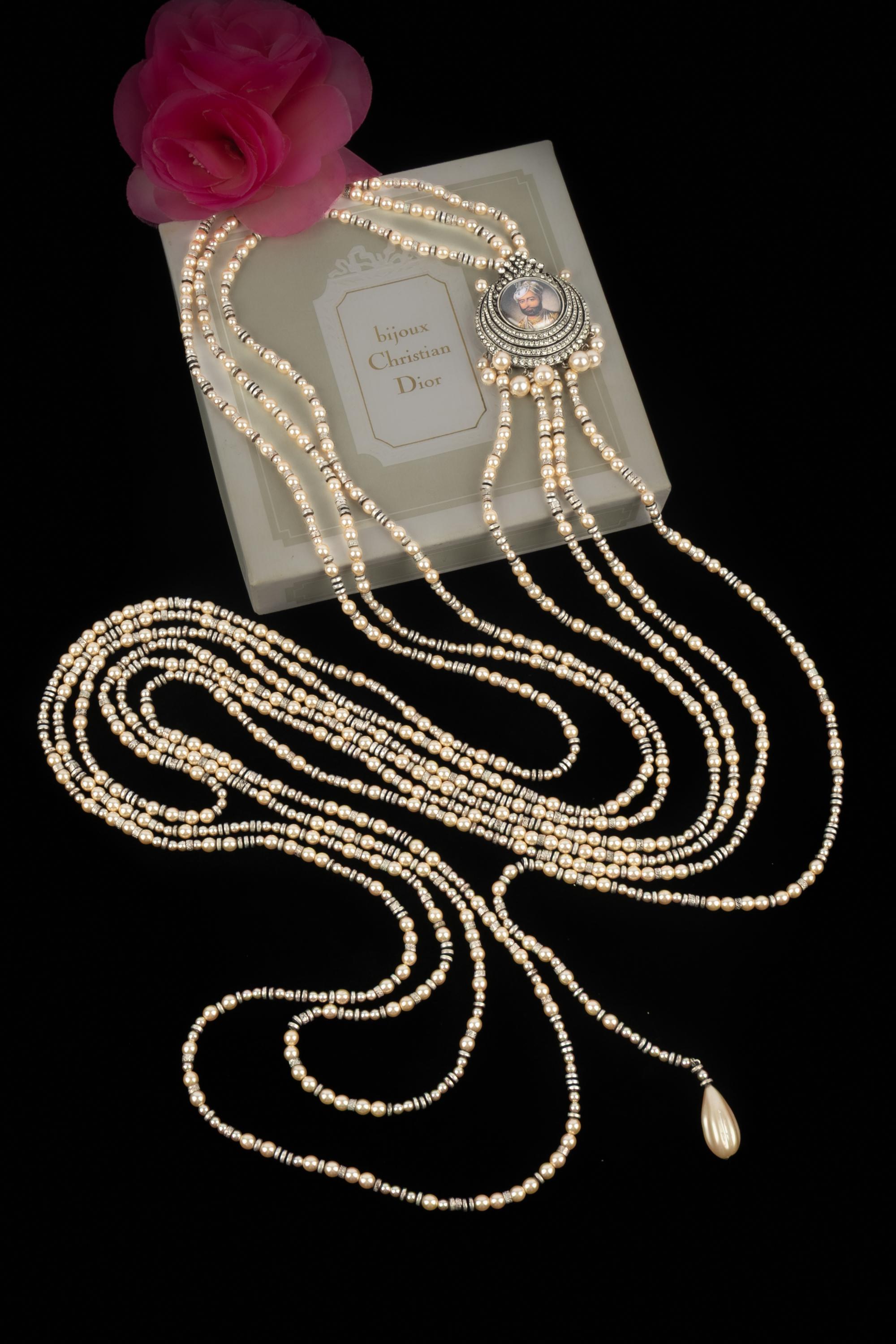 Collier Dior printemps-été 1998 en vente 7