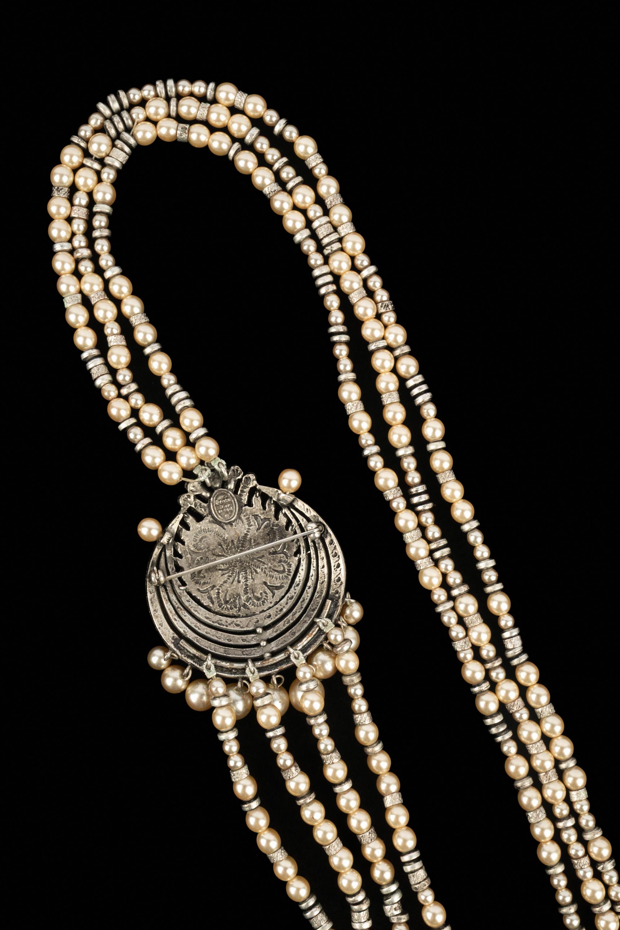 Collier Dior printemps-été 1998 en vente 14