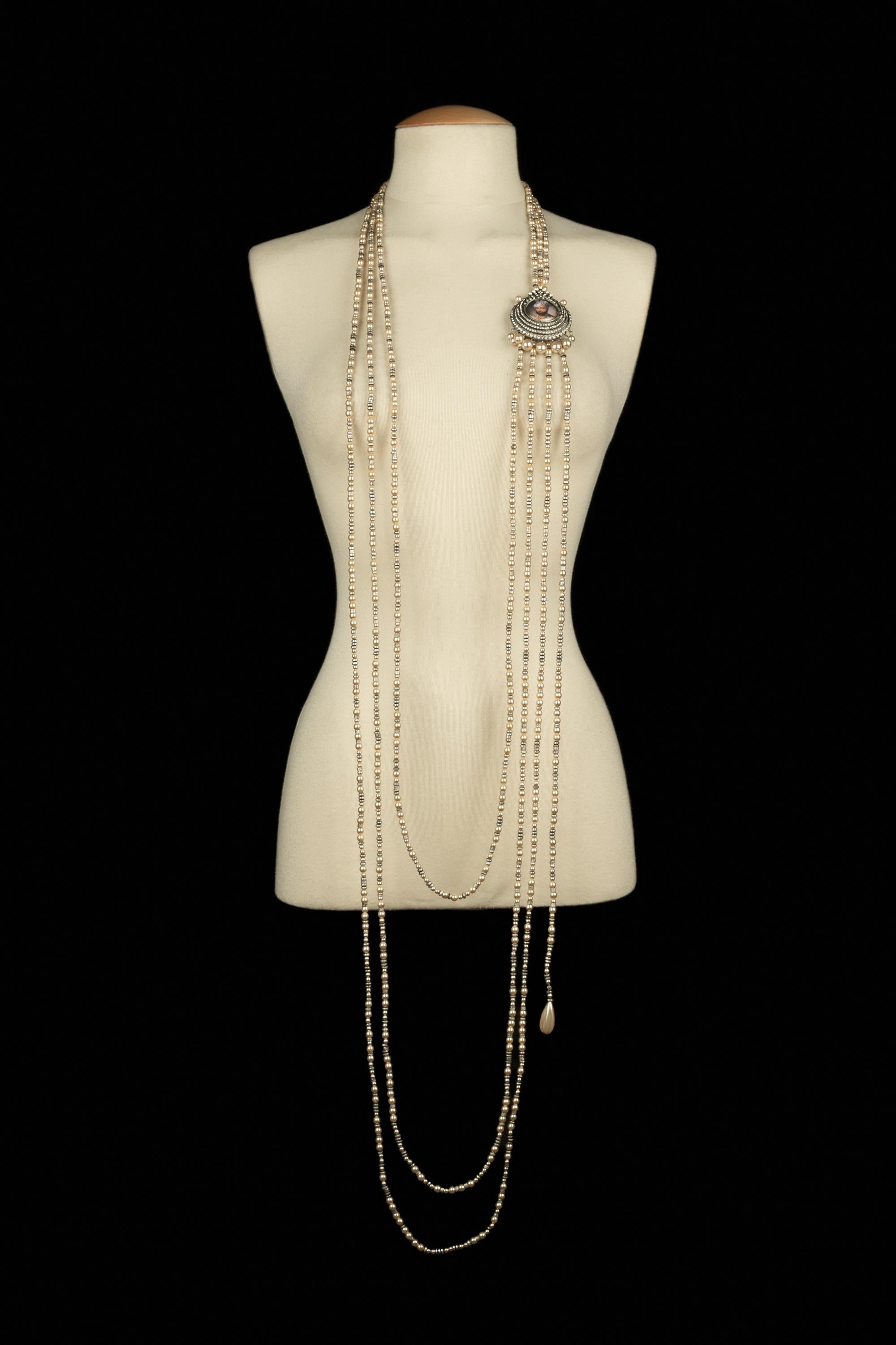 Collier Dior printemps-été 1998 en vente 2
