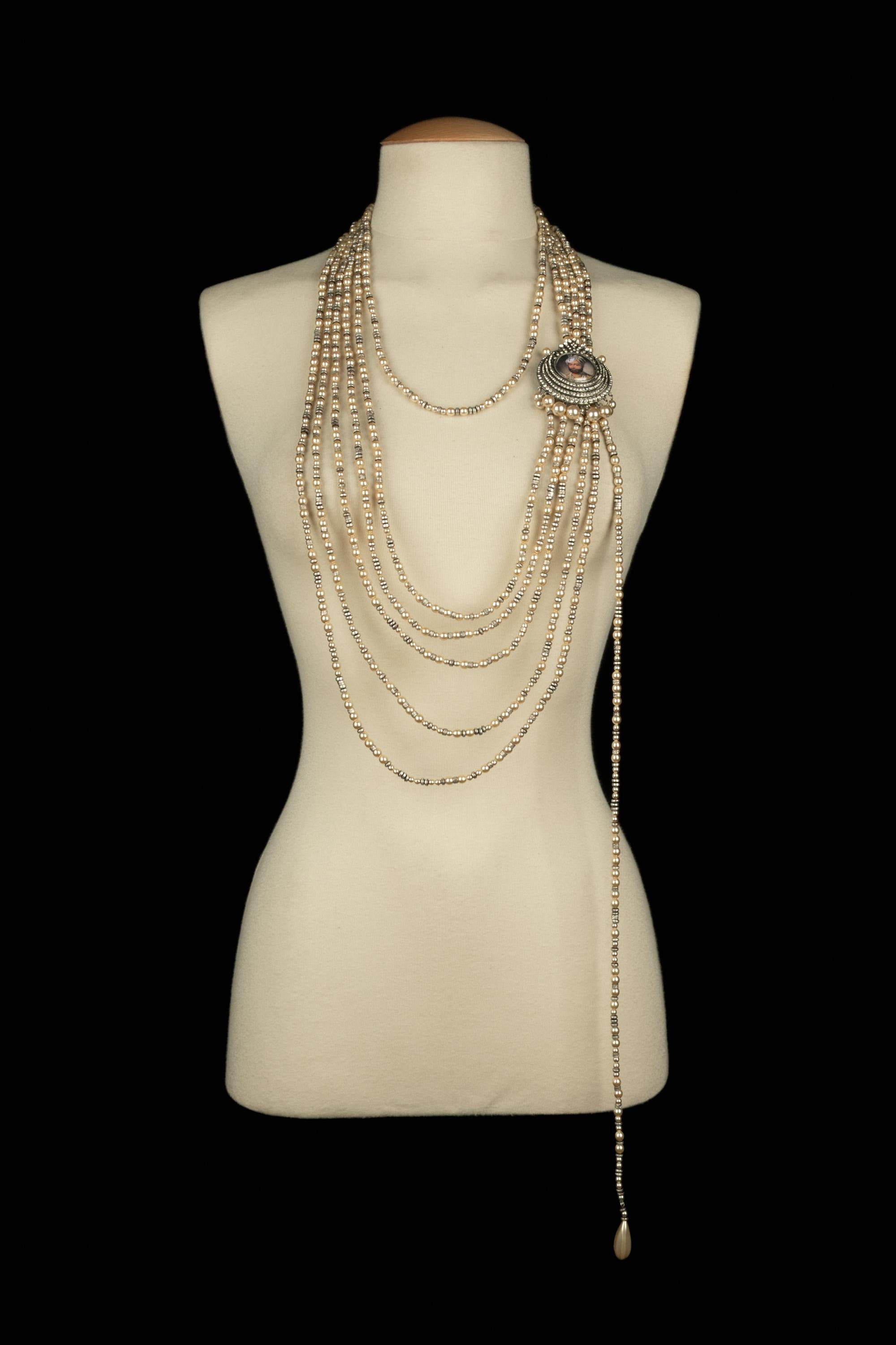 Collier Dior printemps-été 1998 en vente 3