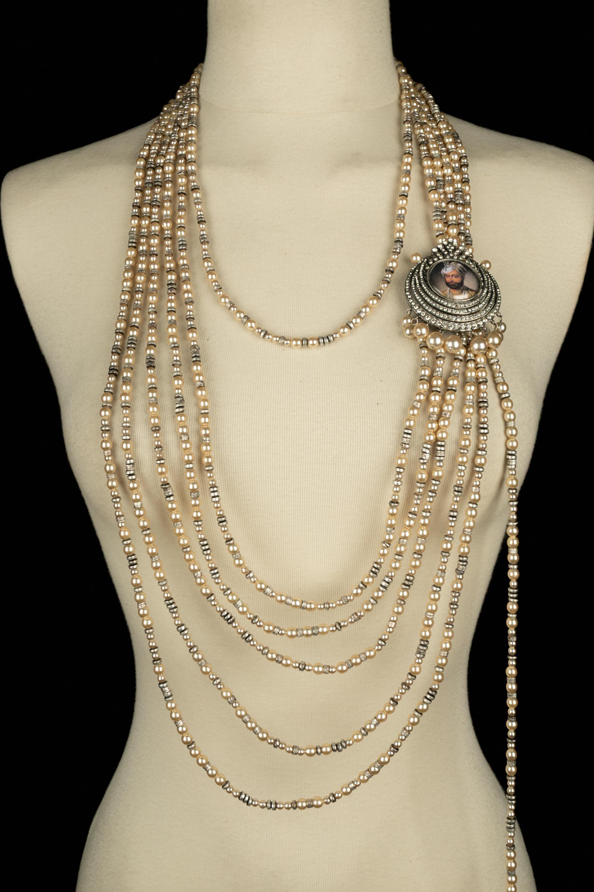 Collier Dior printemps-été 1998 en vente 5