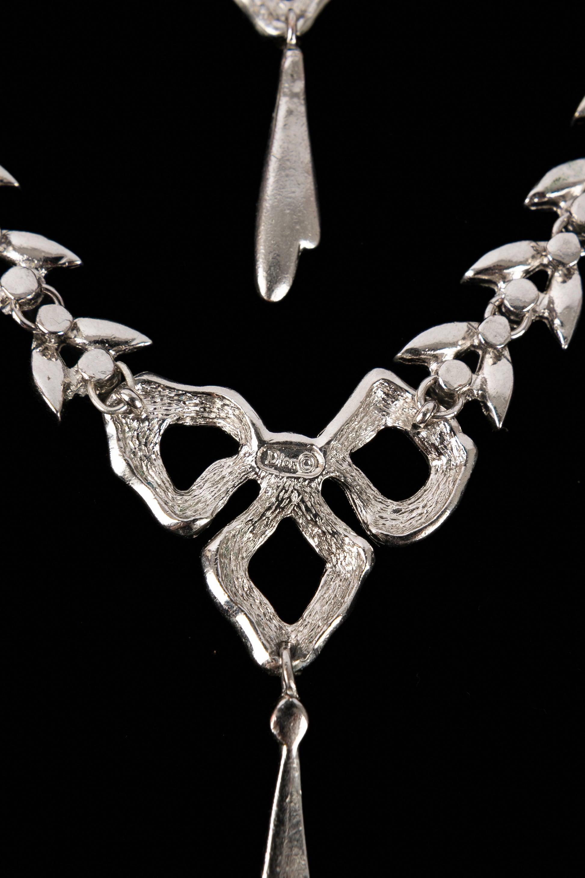 Dior Necklace Spring with Swarovski Rhinestones, 2001 For Sale 2