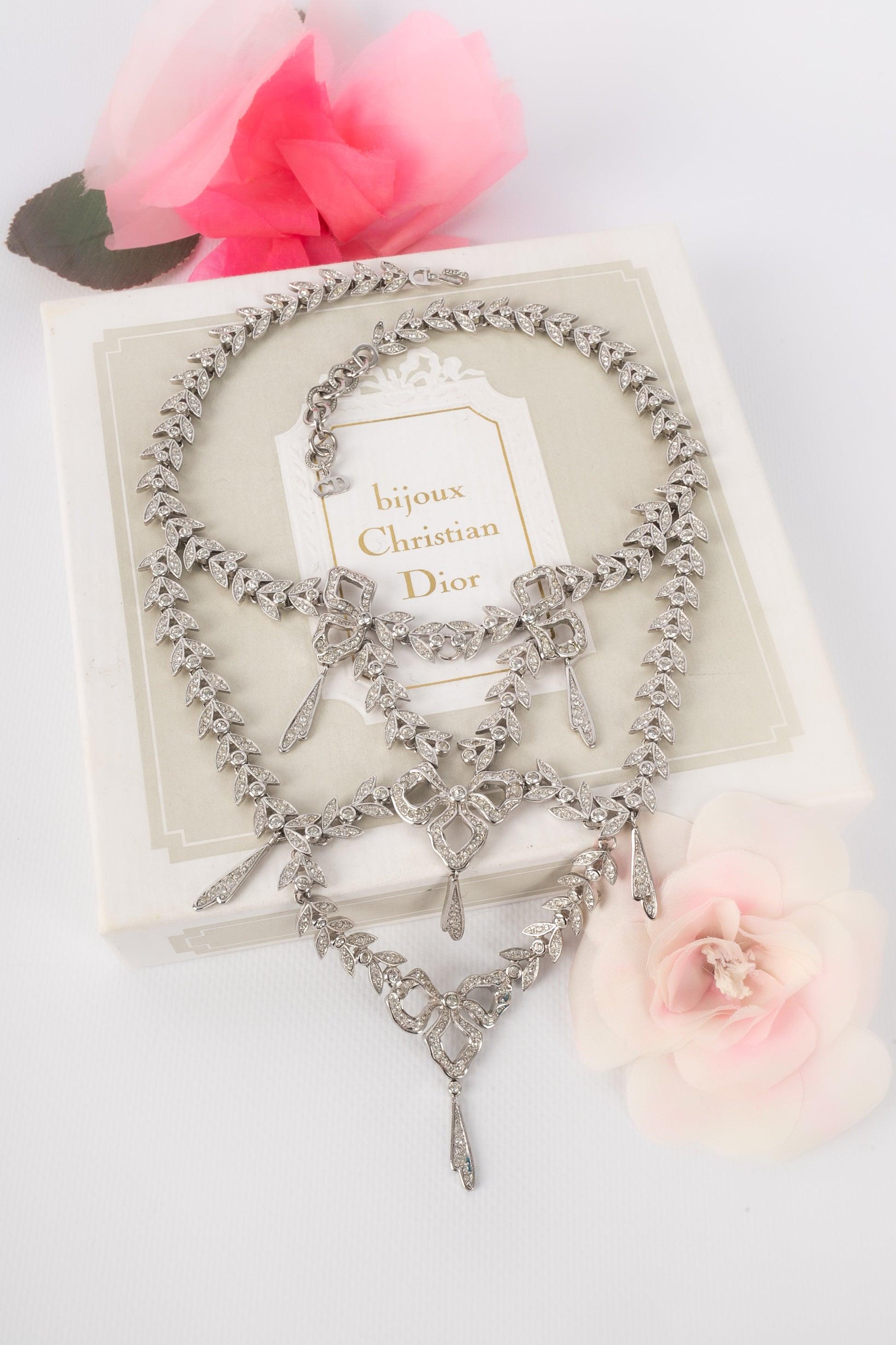 Dior Necklace Spring with Swarovski Rhinestones, 2001 For Sale 5