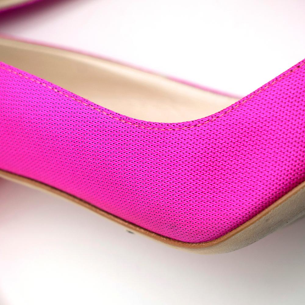 Women's Dior Neon Pink Perpex Pumps SIZE 36