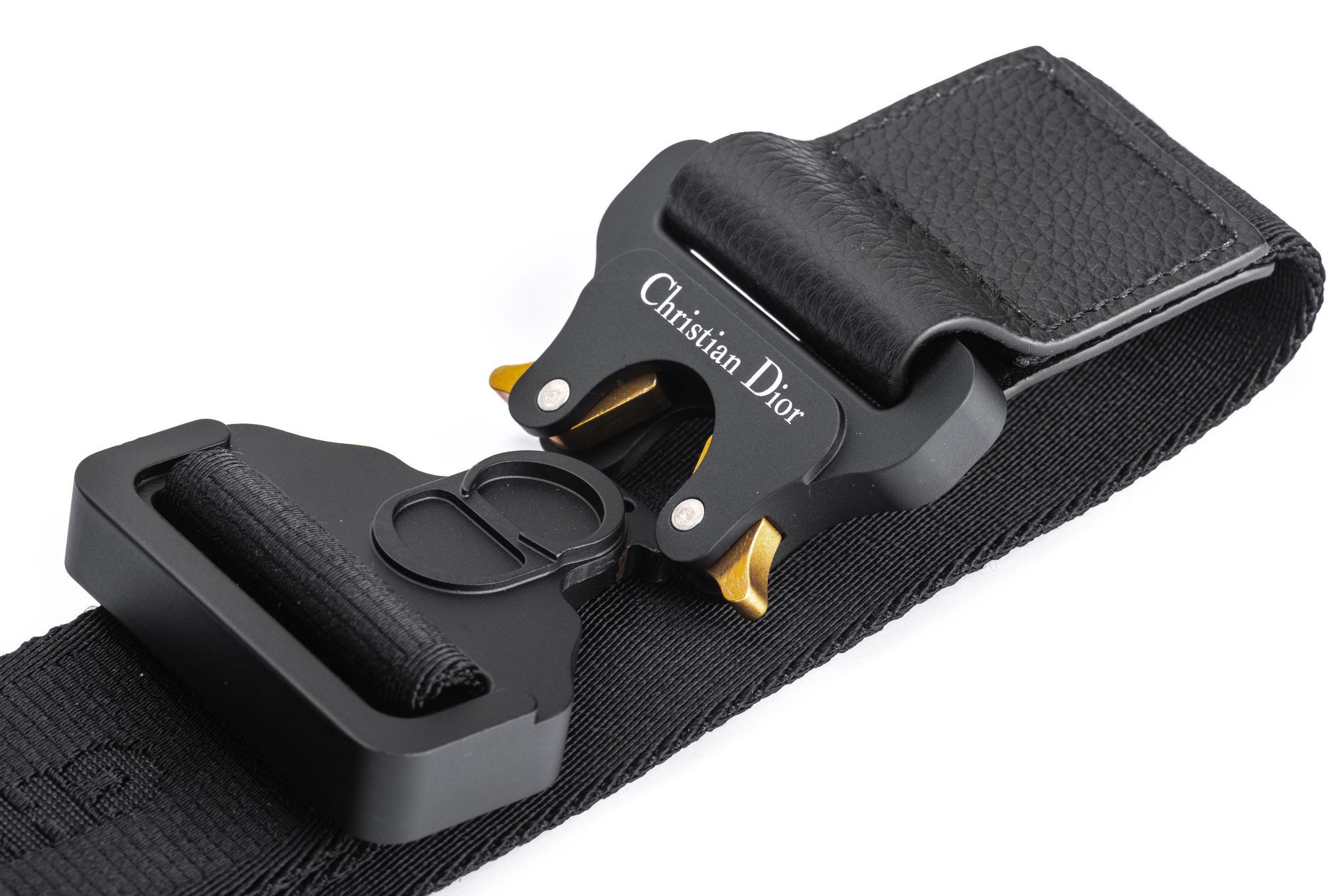 Dior New Black Saddle Crossbody in pelle di vitello nera in vendita 5