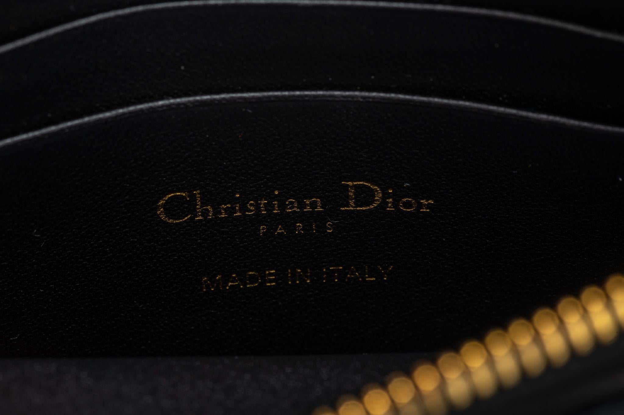 Dior New Caro Pouch Black Cross Body For Sale 5