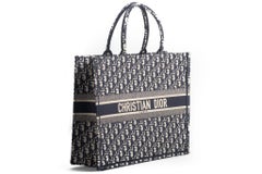 Dior New Large Book tote Monogram Blue