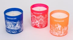 Dior New Set Of 3 Perfumed Candles Box