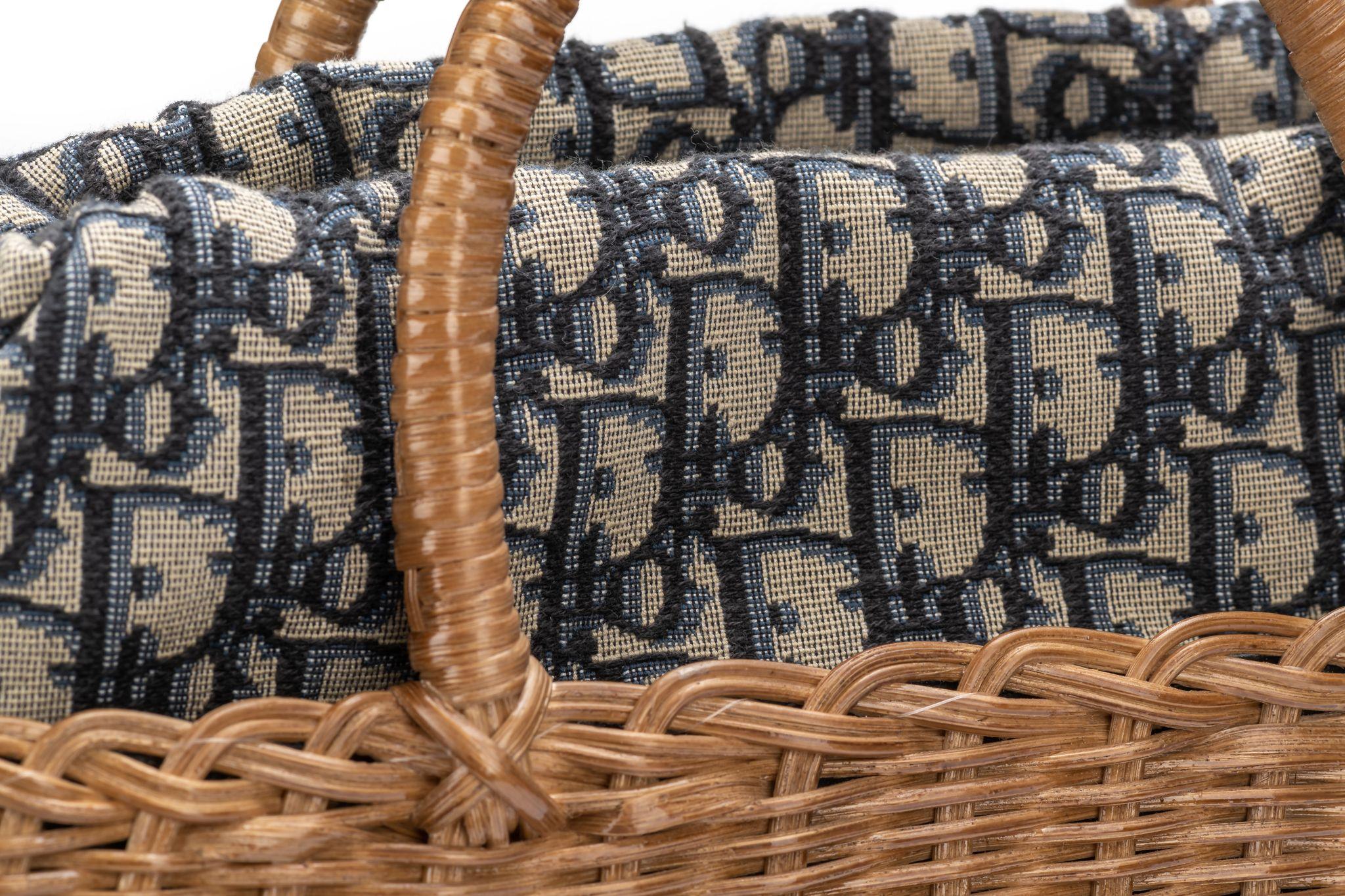 DIOR New Wicker Oblique Bag 7
