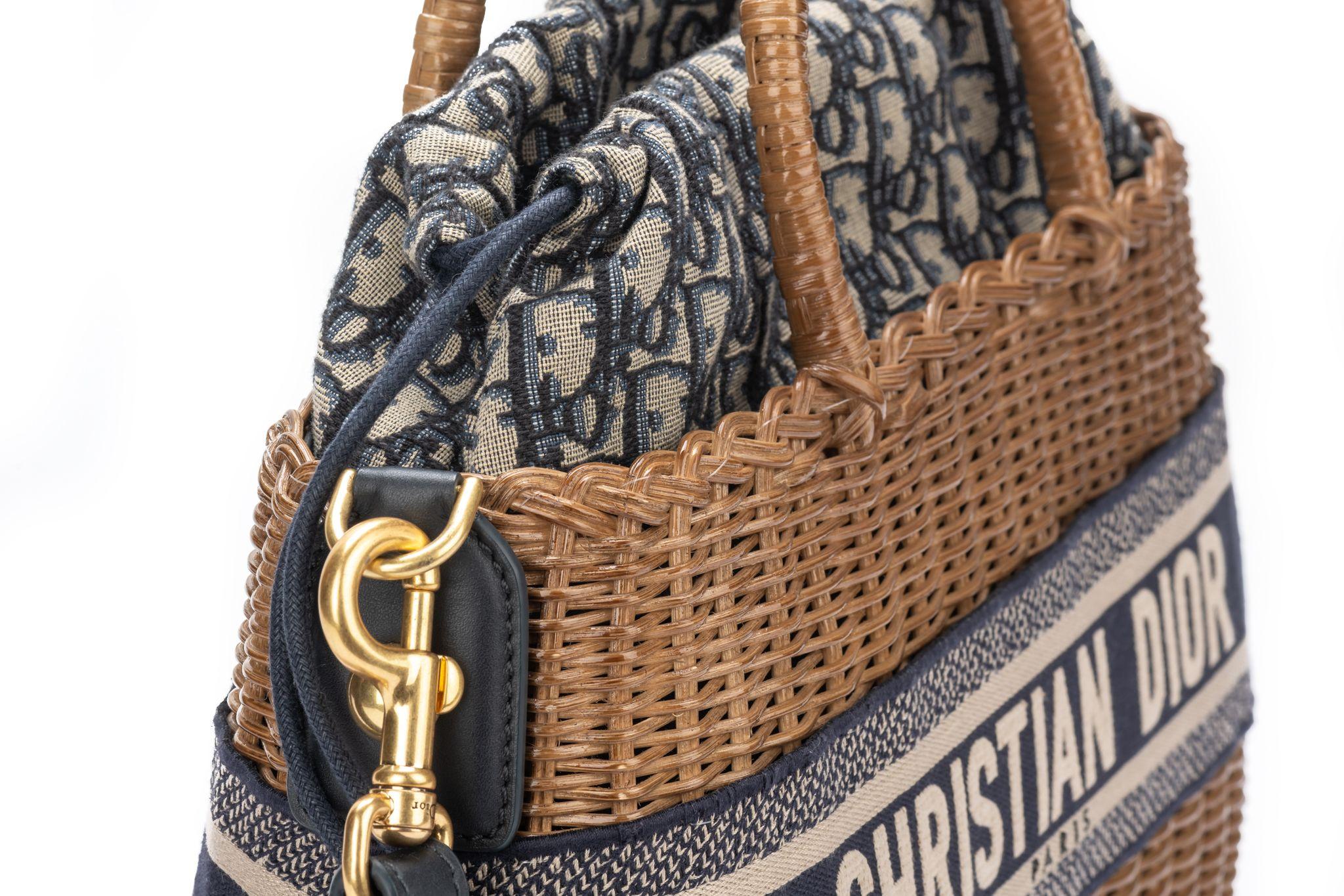 Women's or Men's DIOR New Wicker Oblique Bag