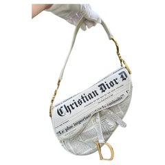 Dior Newspaper Saddle handbag