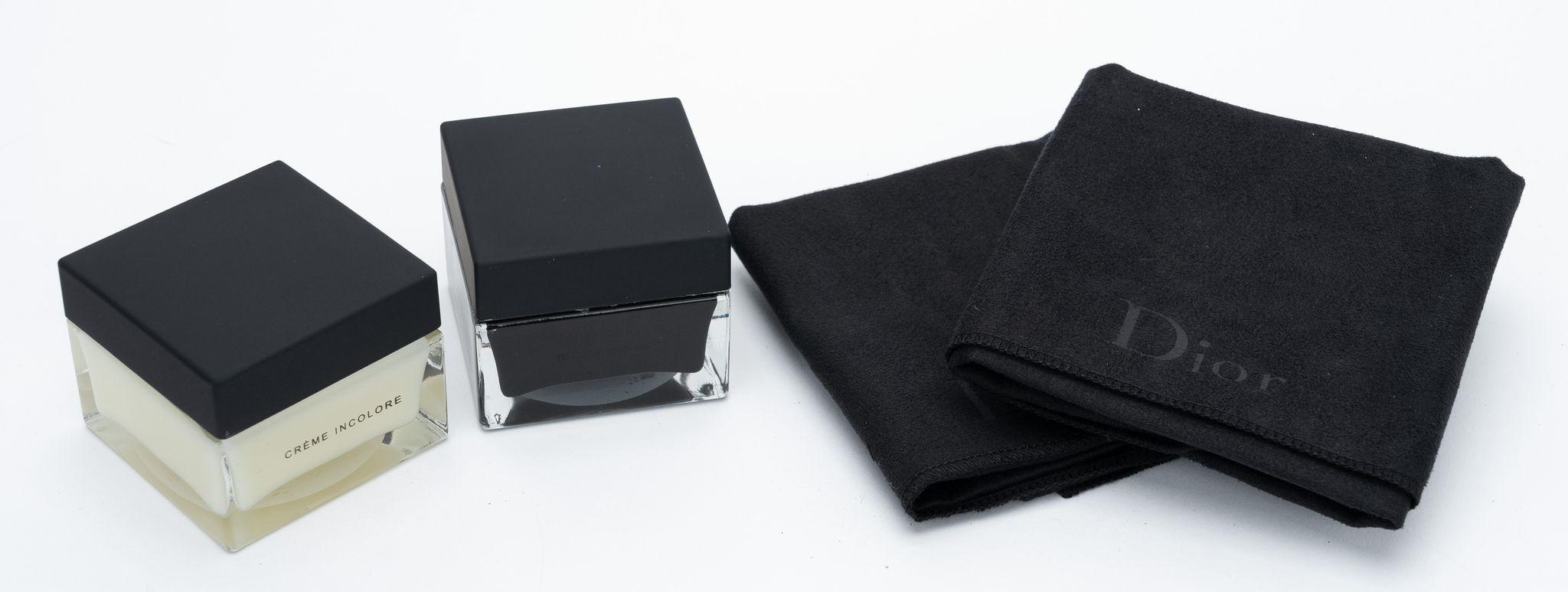 Dior NIB Black Leather Travel Shoe Kit For Sale 5