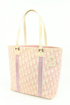 Dior No 2 Rosa Monogramm Trotter Shopper Tote Bag Upcycle Ready 86d418s