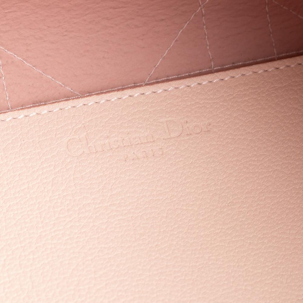 Dior Nude Beige Cannage Leder Medium Ultradior Tote 2