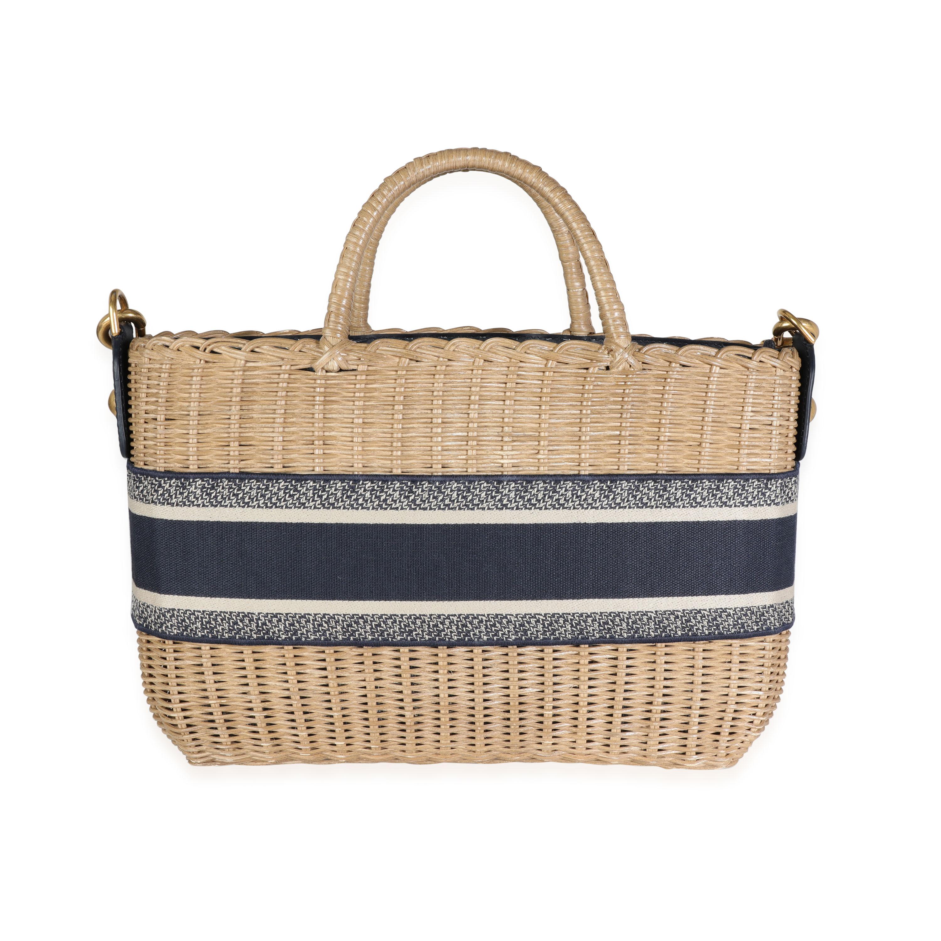 sac dior en paille