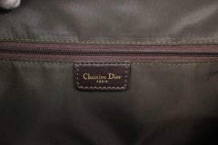 Dior Oblique Monogramm Signatur Trotter Boston 228968 Brown Canvas Satchel