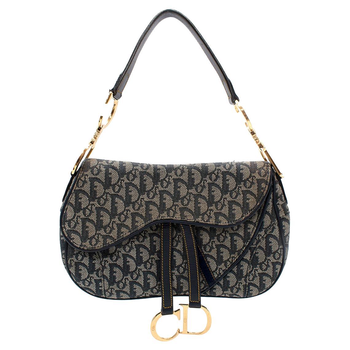 dior saddle bolsa python