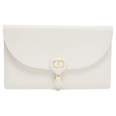 Pochette Bobby en cuir Off-White de Dior