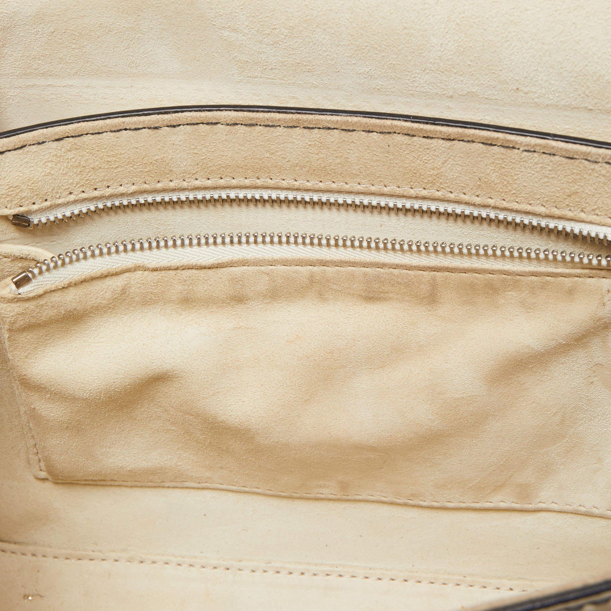 Dior Off White Leather Dio(r)evolution Shoulder Bag For Sale 13