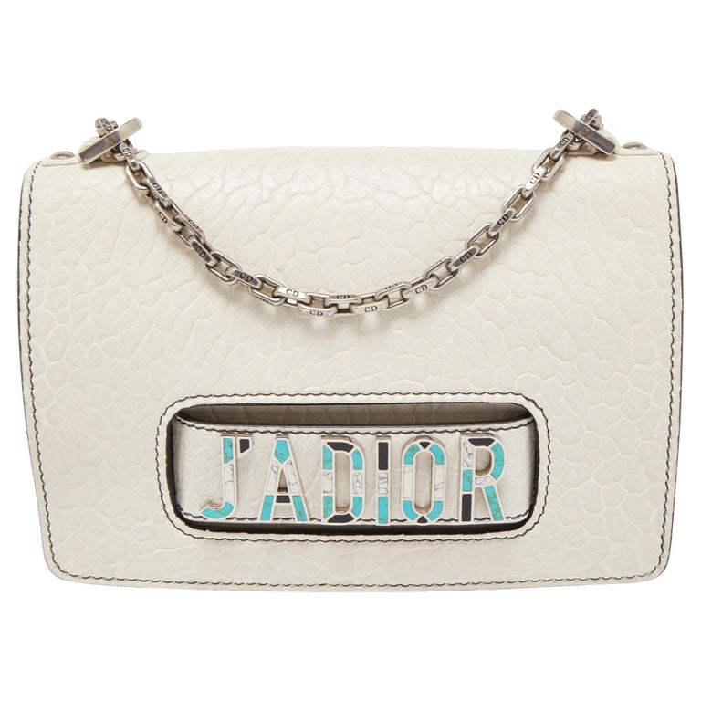 Christian Dior Calfskin J'Adior Wallet On Chain in Taupe