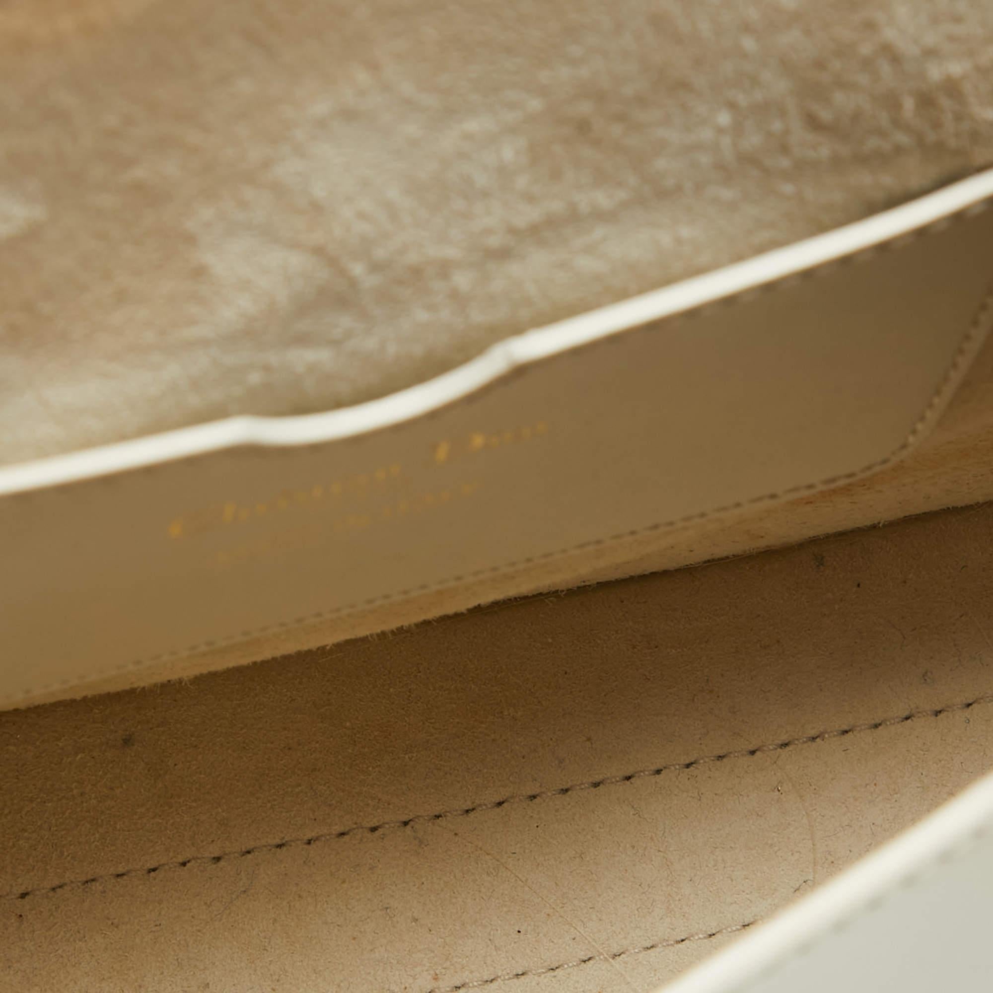 Dior Off White Leather Medium Bobby Shoulder Bag 9