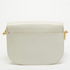 Dior Off White Leather Medium Bobby Shoulder Bag