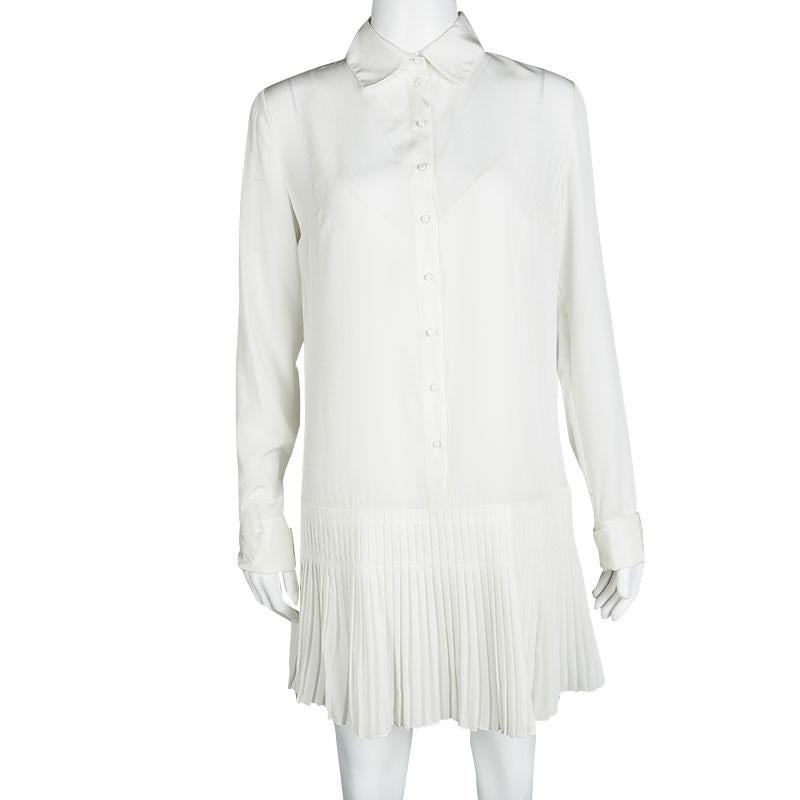 dior shirt dress