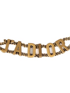 Dior Old Gold J'Adior Chain Necklace
