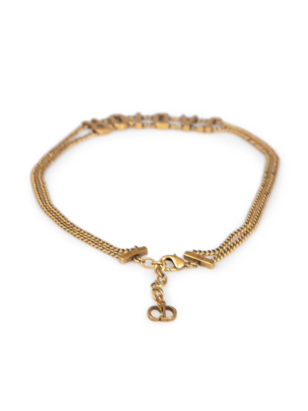 Dior Altgold J'ÄôAdior Kette Halskette im Zustand „Hervorragend“ im Angebot in London, GB