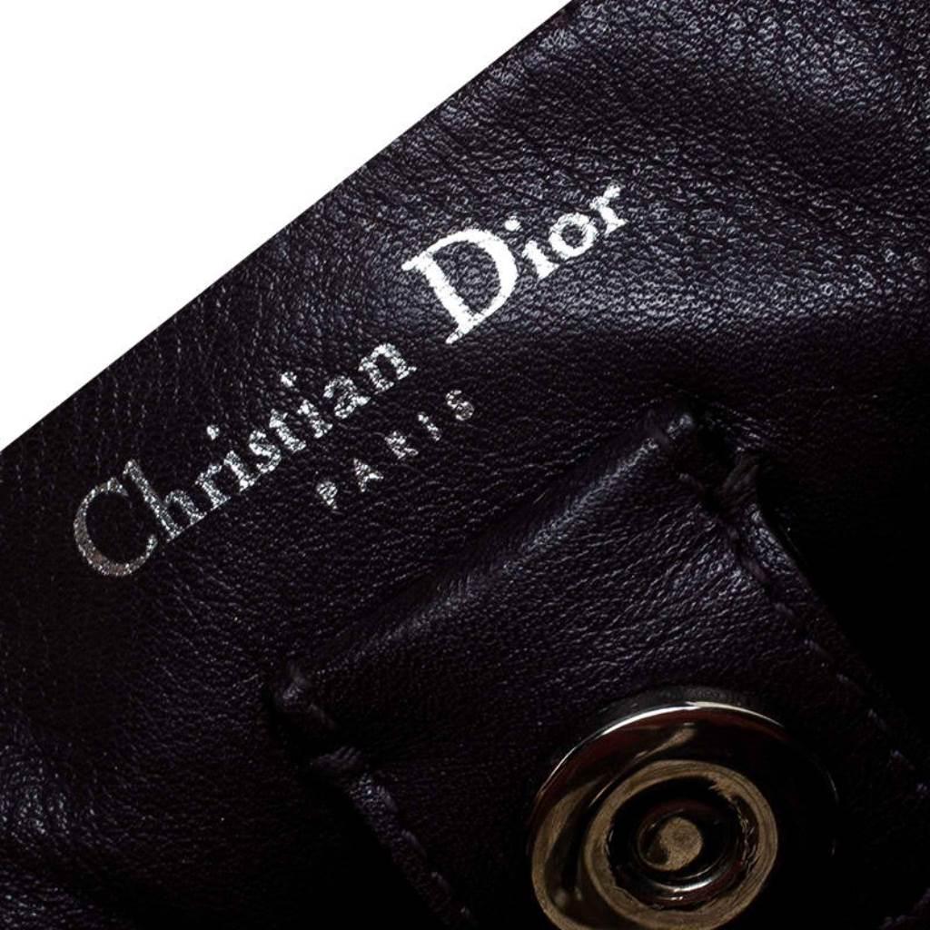 Dior Old Rose Leather Medium Diorissimo Shopper Tote 3