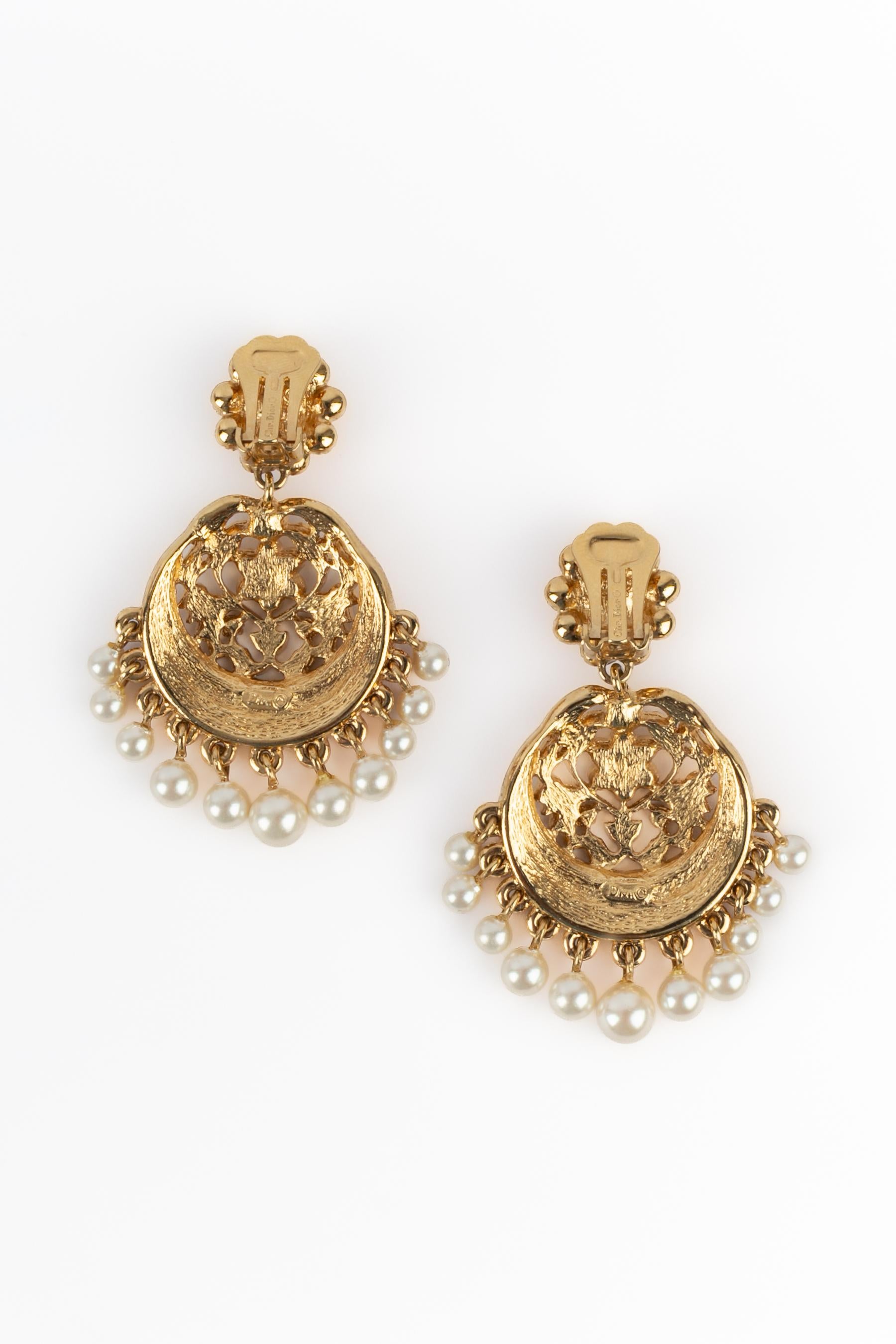 Femenino o masculino Pendientes naranja Dior