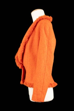 Dior orange jacket fall 1998